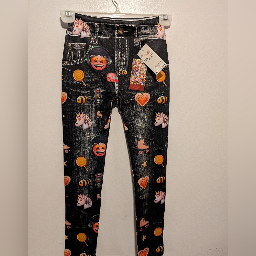 Girls Legging Emoji